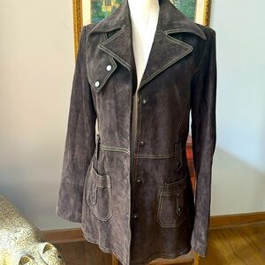 VINTAGE 70’s inspired Suede Jacket M | VTG Guess Jacket M
